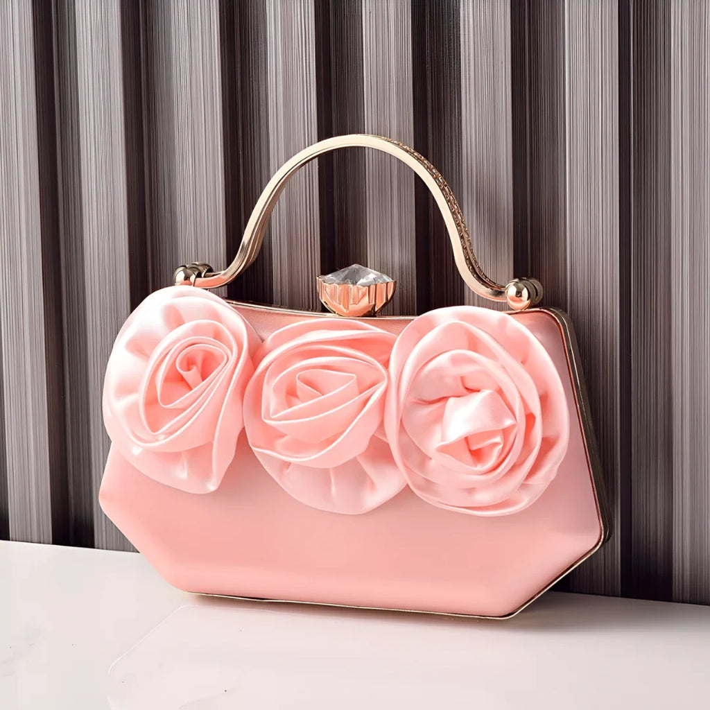 Vioraia Soleia Bloom Clutch Bag