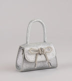 Tie It Together Glitter Mini Bag