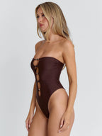 MELINA ONE PIECE BROWN