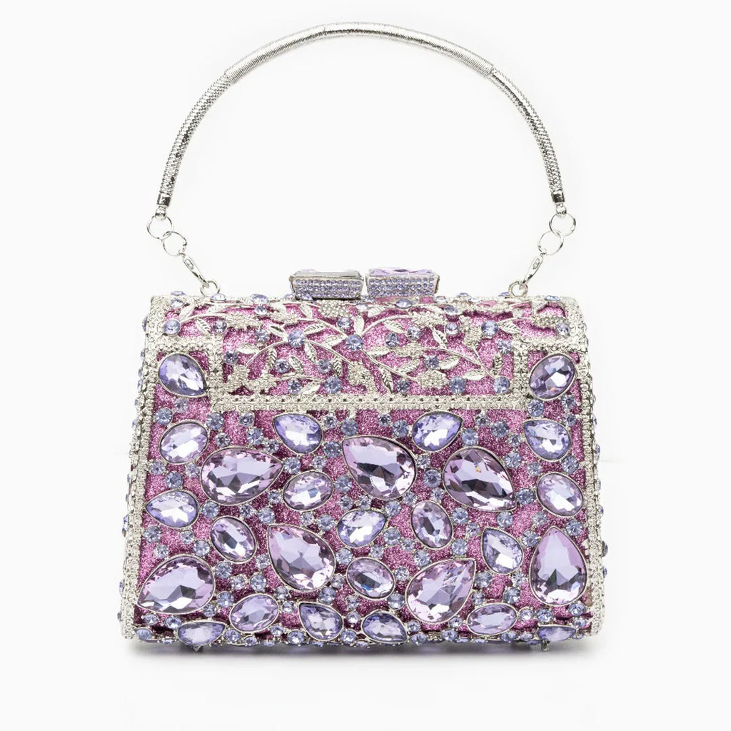 Vioraia (CS) Tiffany Crystals Clutch Bag