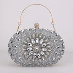 Vioraia Meghan Diamond Encrusted Clutch Bag