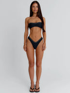 Lorenia Bikini Top Black
