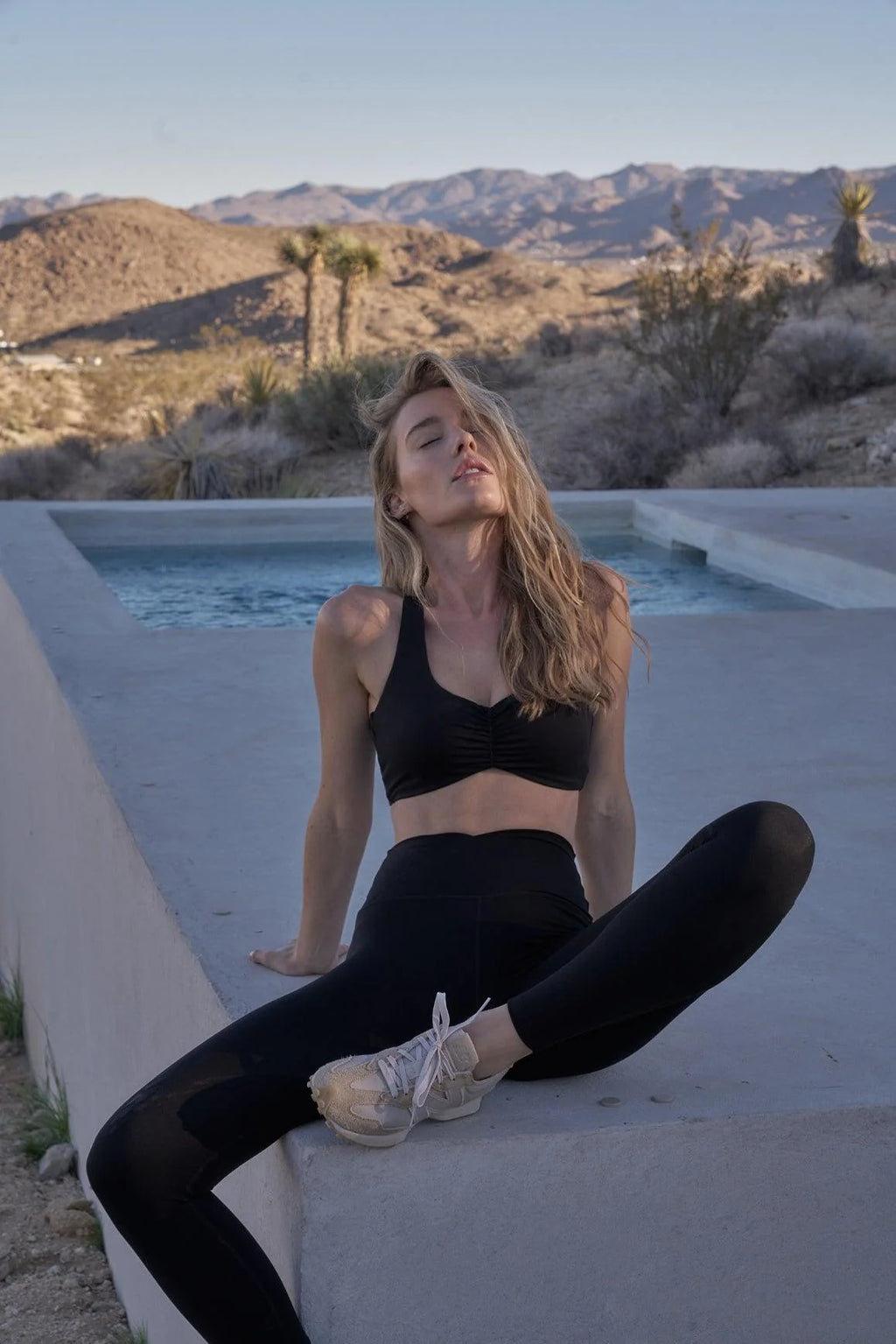 WISKII Ruched Sports Bra