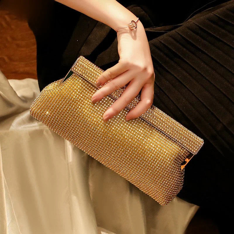 Vioraia Glitz Diamonds Clutch Bag