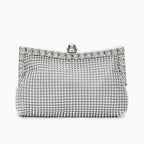Vioraia Scarlett Rhinestones Clutch Bag