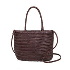 Vioraia Brie Woven Handbag