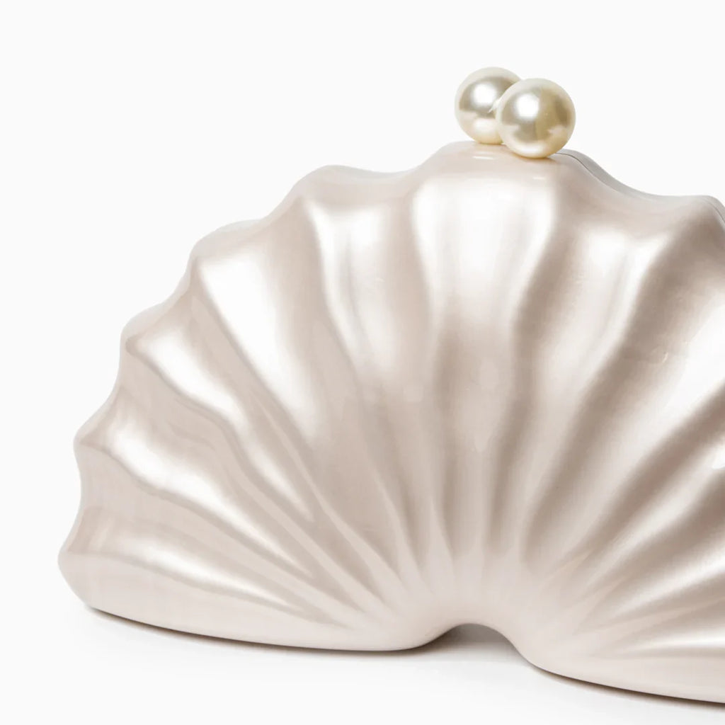 Vioraia Chloe Shell Clutch Bag