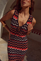 ANDREA MAXI DRESS - JAFFA COMBO