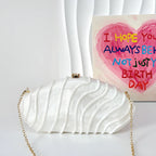 Vioraia Ravyn Shell Clutch Bag