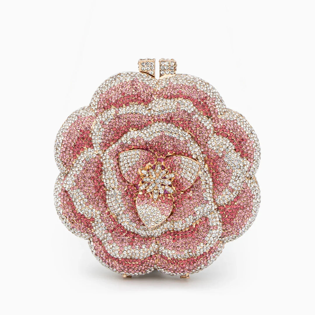 Vioraia Jeline Flower Clutch Bag