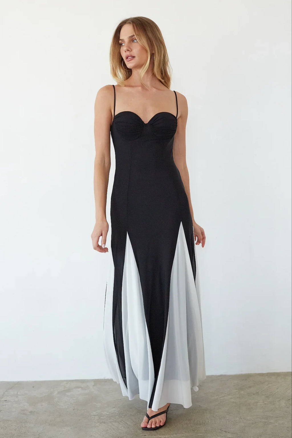 Dory Two Toned Maxi Dress