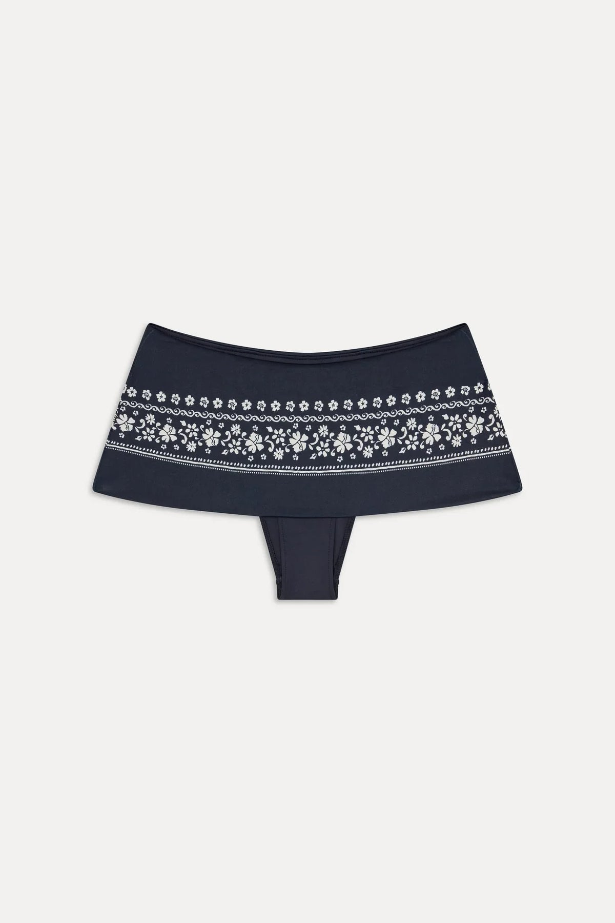 Clover Swim Skirt - Malibu Blue