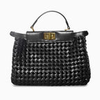 Vioraia Madelynn Braided Tote Bag