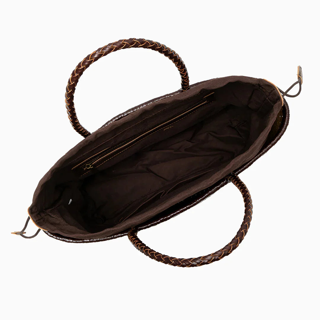 Vioraia Brie Woven Handbag