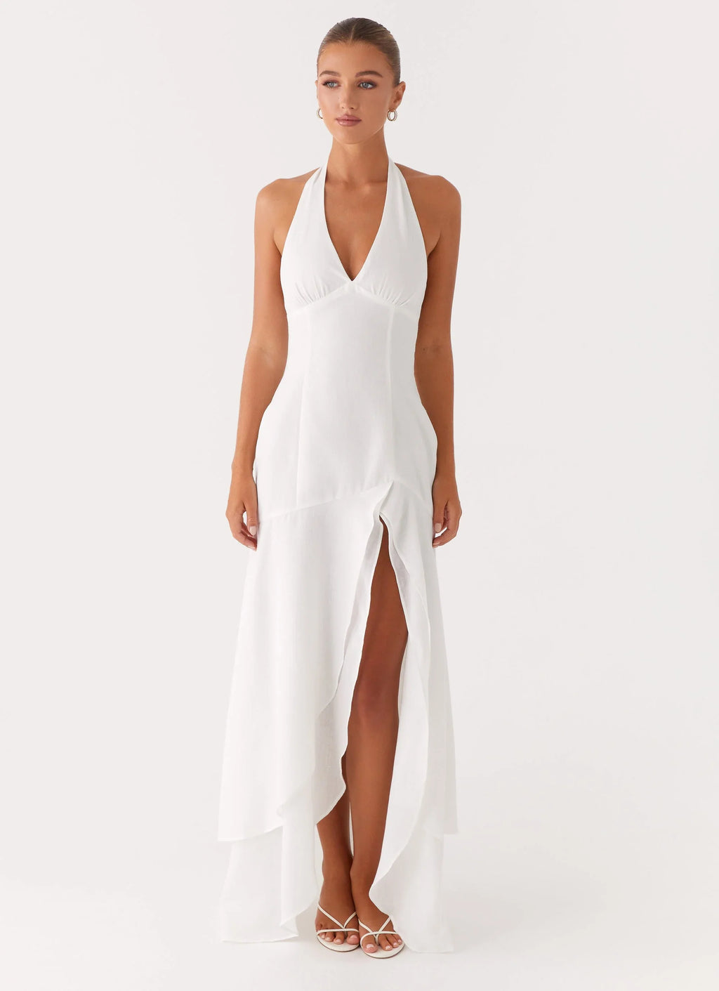 Turu Maxi Dress - White