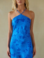 Eliana Open Back Maxi Dress