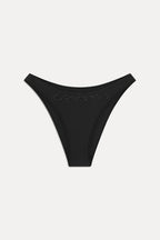 x JENNIE Dove Beaded Bikini Bottom - Black