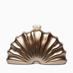 Vioraia Chloe Shell Clutch Bag