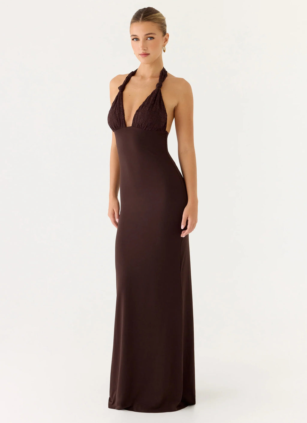 All I Need Maxi Dress - Chocolate