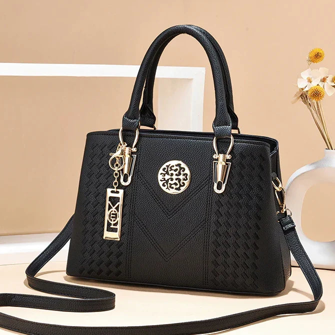 Vioraia Florence Embroidered Shoulder Bag
