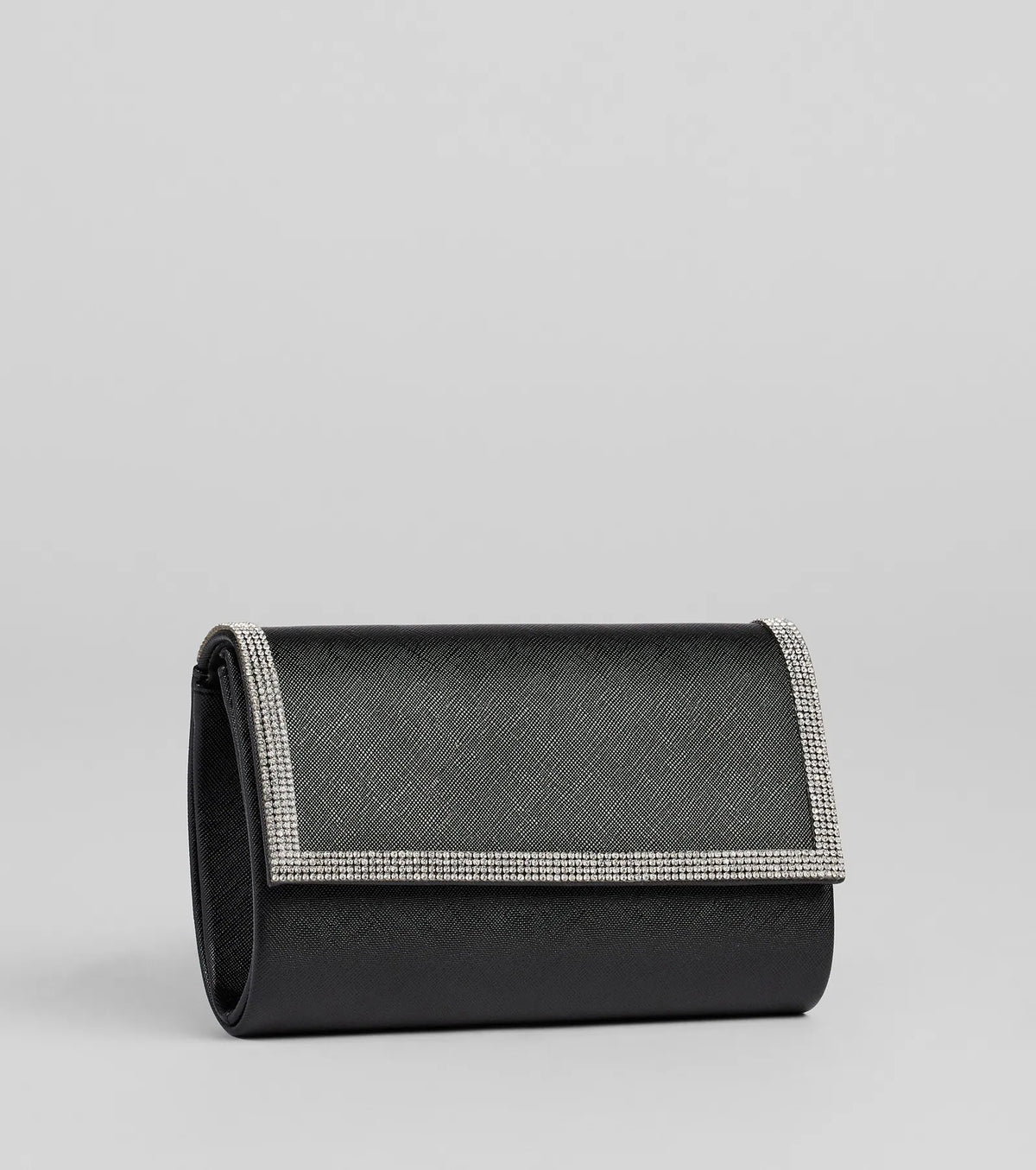 Sparkle Scene Rhinestone Foldover Clutch