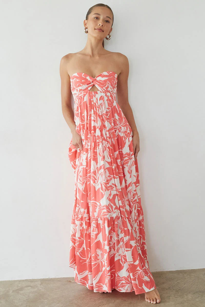 Lilo Strapless Maxi Dress