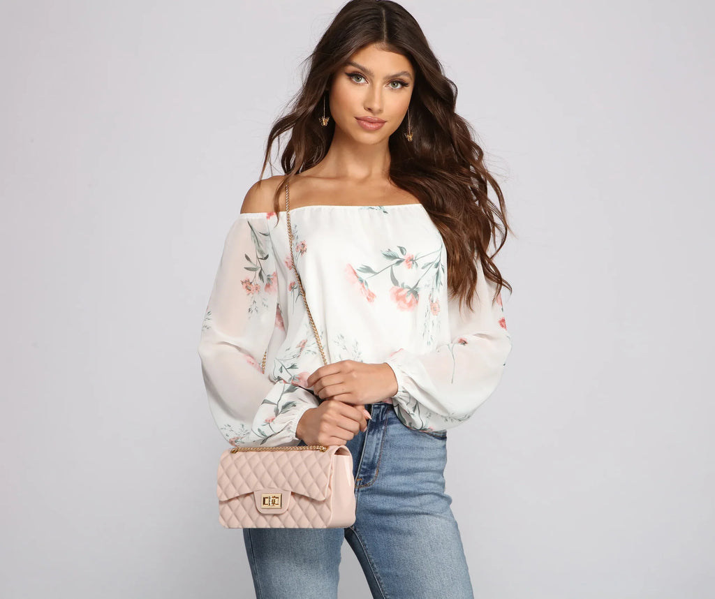 I Like It Like That Quilted Jelly Purse