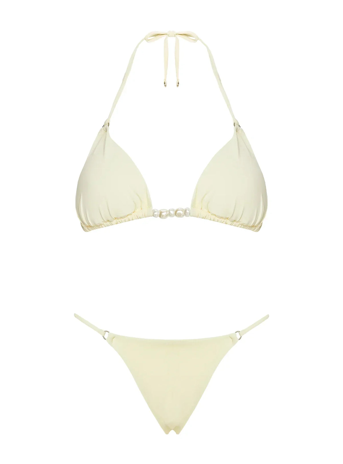 Adrah Cheeky Bikini Bottoms Yellow