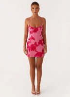 Alivia Micro Mini Dress - Pink