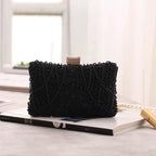 Vioraia Kaia Luxury Beaded Clutch Bag