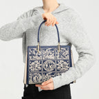 Vioraia Havilah Embroidery Medium Tote Bag