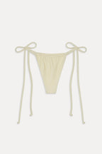 Tia Terry Skimpy Bikini Bottom - Lemon