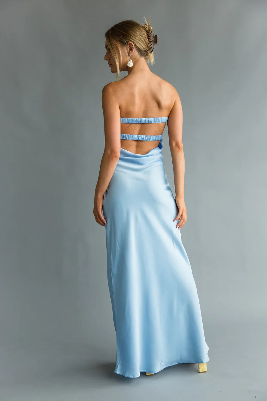 Kira Open Back Maxi Dress