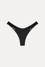 x JENNIE Encore Micro Bikini Bottom - Black