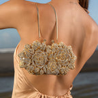 Vioraia Cecilia Rose Clutch Bag