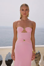 KLEO MAXI DRESS - PINK