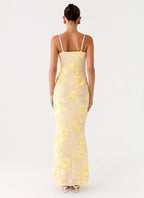 That Girl Maxi Dress - Lemon