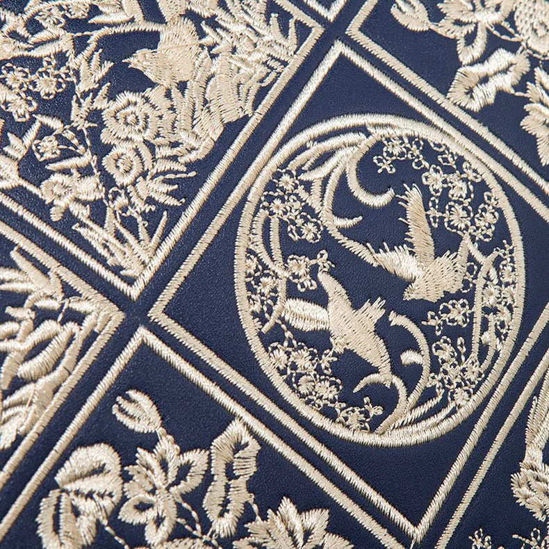 Vioraia Havilah Embroidery Medium Tote Bag