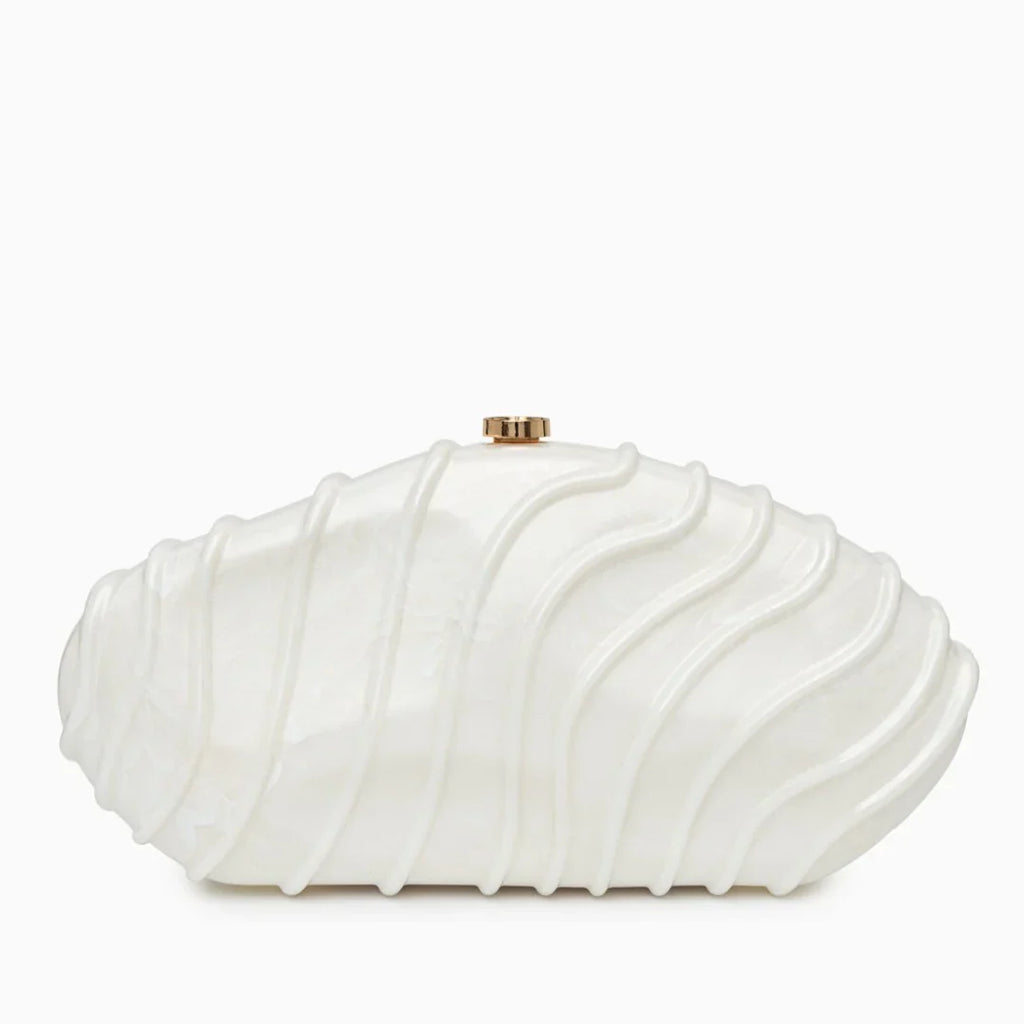 Vioraia Ravyn Shell Clutch Bag